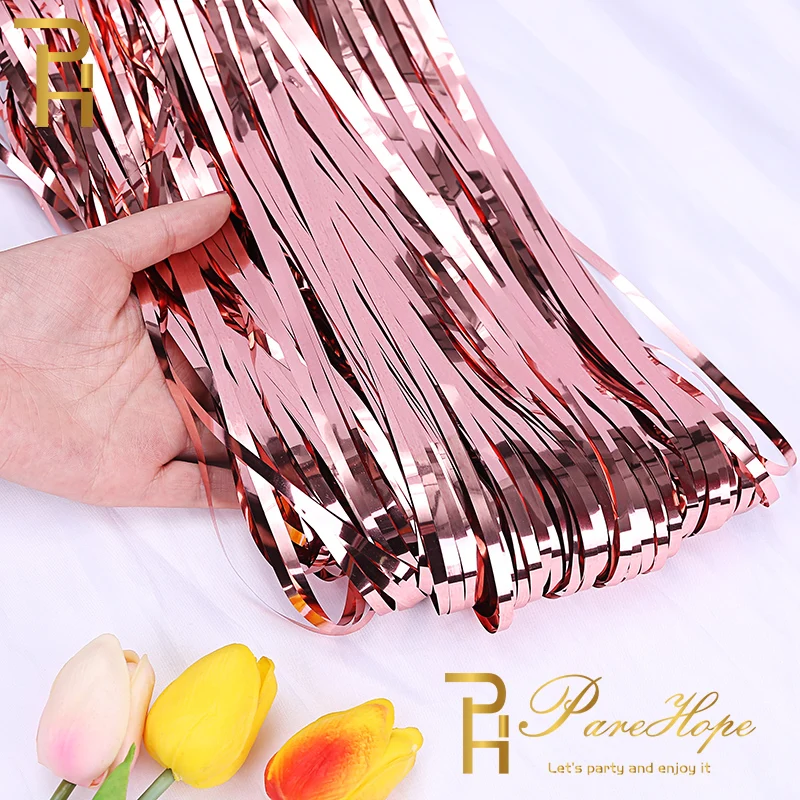 

Sequin Backdrop Curtain Party Birthday Wedding Backdrop Foil Tinsel Fringe Curtains Adult Children Unicorn Photo Booth Supplies