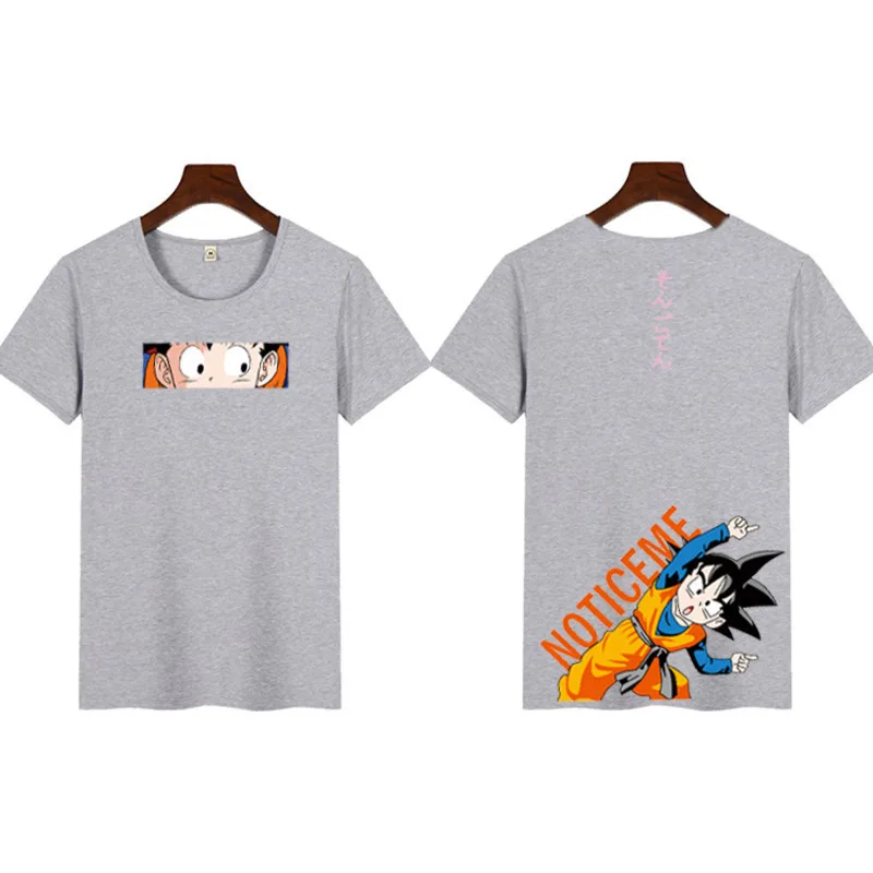 Dragon Ball Super Saiyan Goku Vegeta Printing T-shirt Men Women Couple Lovers Anime T shirt Harajuku Cotton Tee Shirts Plus Size Dragon Ball Super Saiyan Goku Vegeta Printing T-shirt Men Women Couple Lovers Anime T shirt Harajuku Cotton Tee Shirts Plus Size