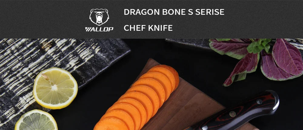 Wallop knife set japanese aus-8 knife steel_01