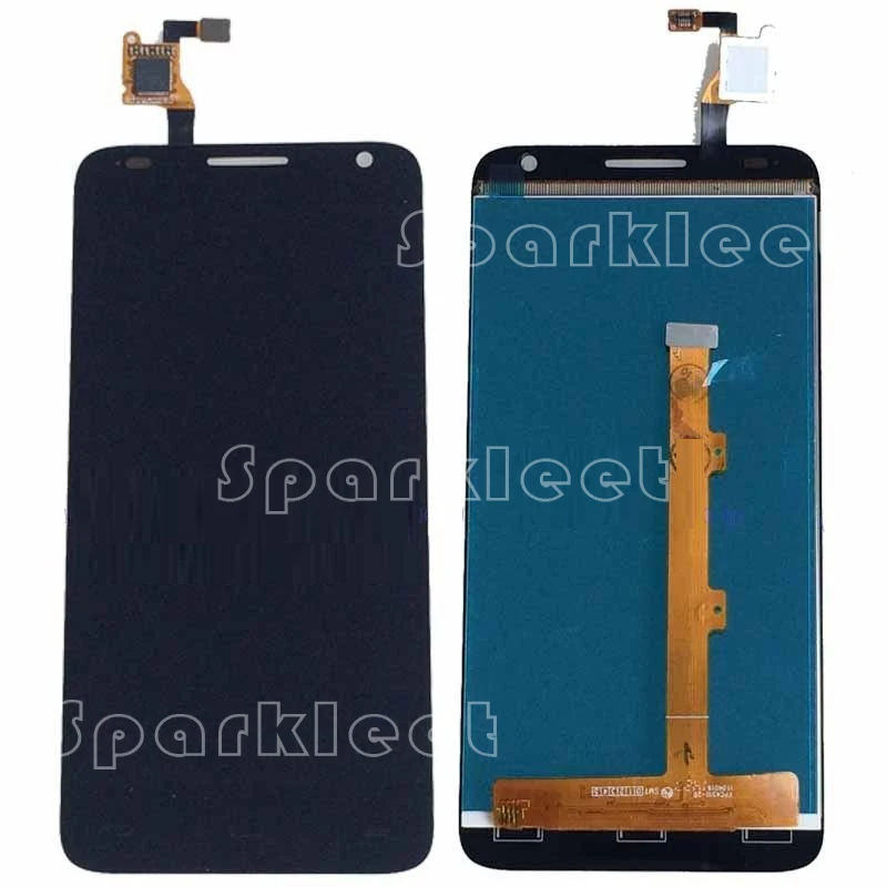 Черный ЖК-дисплей для Alcatel Idol 2 Mini S 6036 6036A 6036X 6036Y кодирующий преобразователь