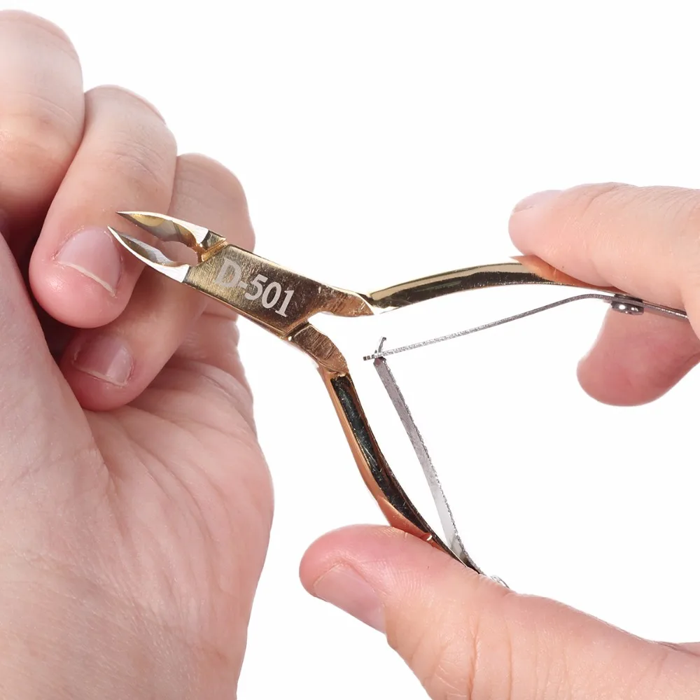 Mandíbula de Aço Unha para Remover a Pele Morta em Dedo e Dedo do pé Lote Inoxidável Unha Cutícula Nipper Dupla Mola 1 4-melhor Ferramenta F0322x 10 Pçs - 7 Unha Cutícula Nipper Dupla Mola 1 4-Melhor