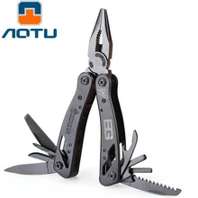 AOTU Открытый Пешие прогулки Многофункциональный портативный складной комбинированный инструмент плоскогубцы инструменты аксессуары для кемпинга выживания снаряжение 219