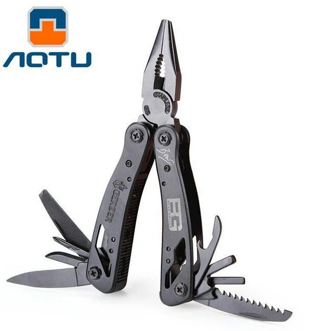 

AOTU Outdoor Hiking Multifunctional Portable Folding Combined Tool Pliers Tools Accesorios Camping Survival Gear 219