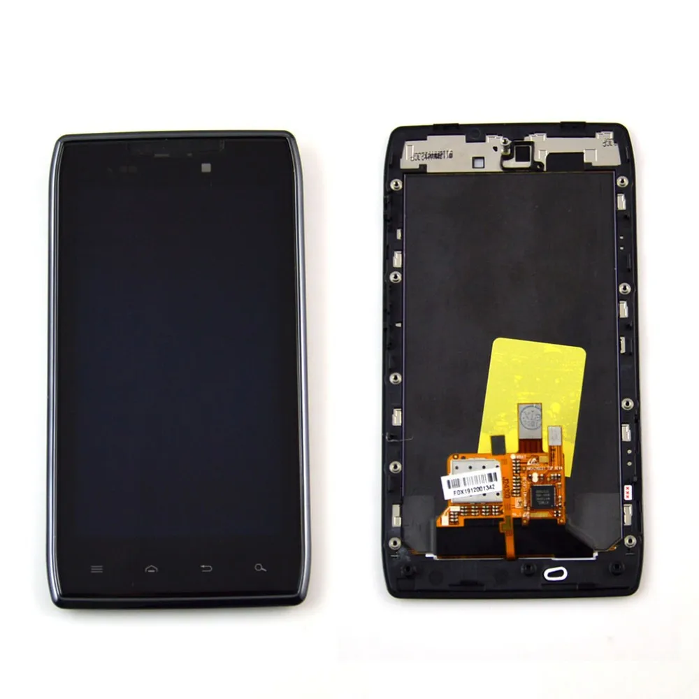 1x LCD Touch Screen Digitizer Bezel Frame Assembly For Motorola Droid