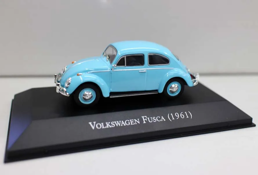 Классическая ретро модель автомобиля с высокой симуляцией fusca 1961 игрушечные