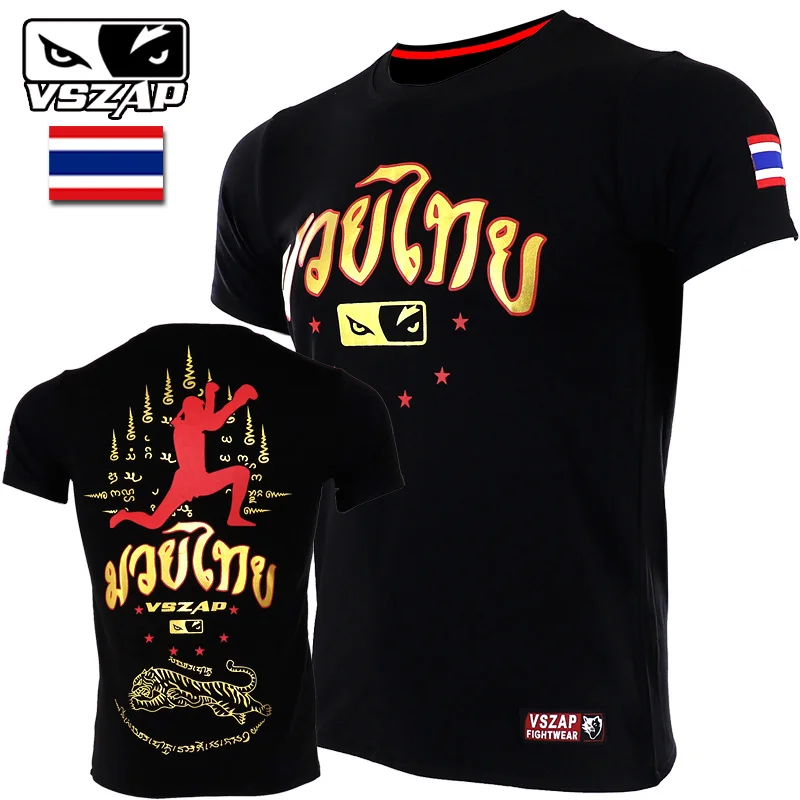 

VSZAP MMA Boxing Gym T shirt Monkey Sports Thai Boxing Fight Sweatshirts Tiger Sweatshirts Boxing Muay Thai Boxing Muay Thai