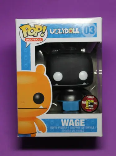 2012 SDCC эксклюзивный официальный Funko pop UGLYDOLL WAGE (черный) Виниловая фигурка