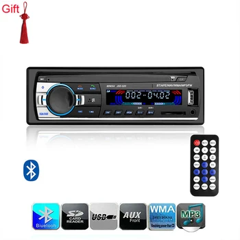 

Car radio JSD-520 12V MP3 FM Bluetooth 1 din car stereo Player Phone AUX-IN MP3 FM/USB/radio remote control Auto Car Audio 12V