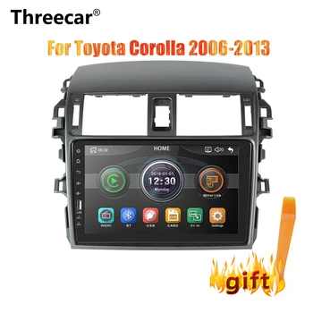 

Threecar 2din 9inch Car Radio Mirrorlink Android Bluetooth Car Multimedia MP5 Player For Toyota Corolla 2008 2009 2010 2011 2013