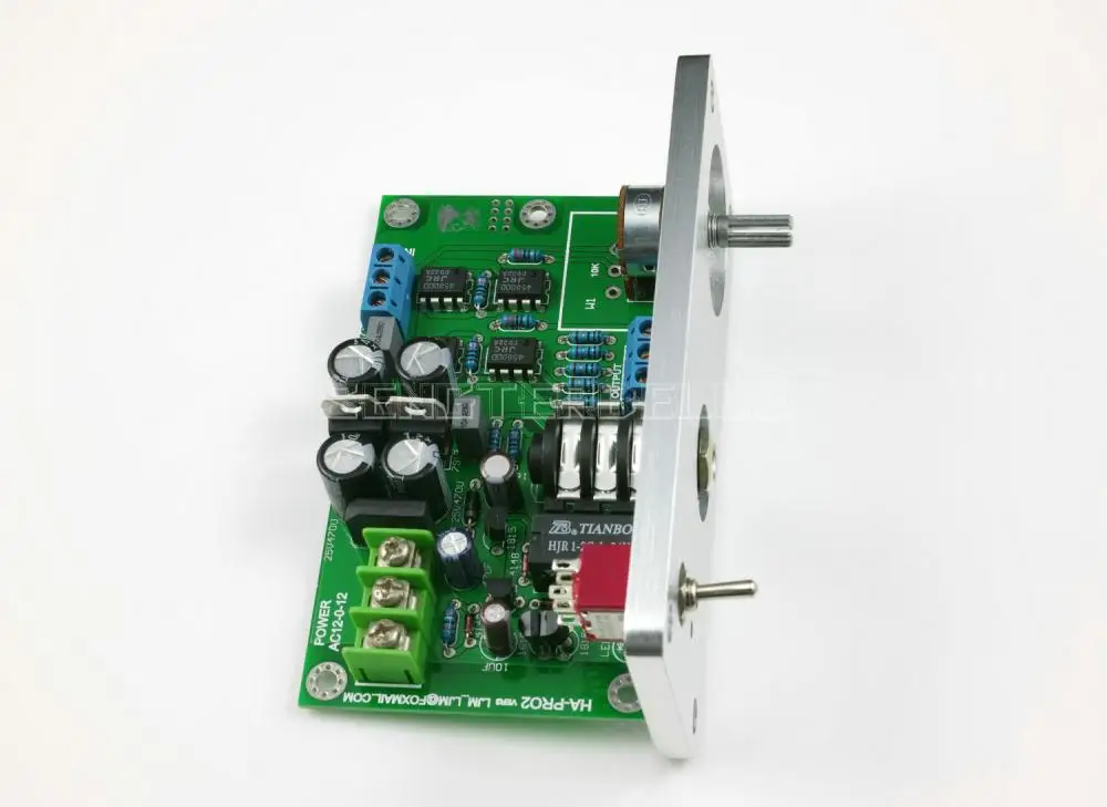 Finished HA-PRO2 Monitor Headphone Amplifier  HiFi