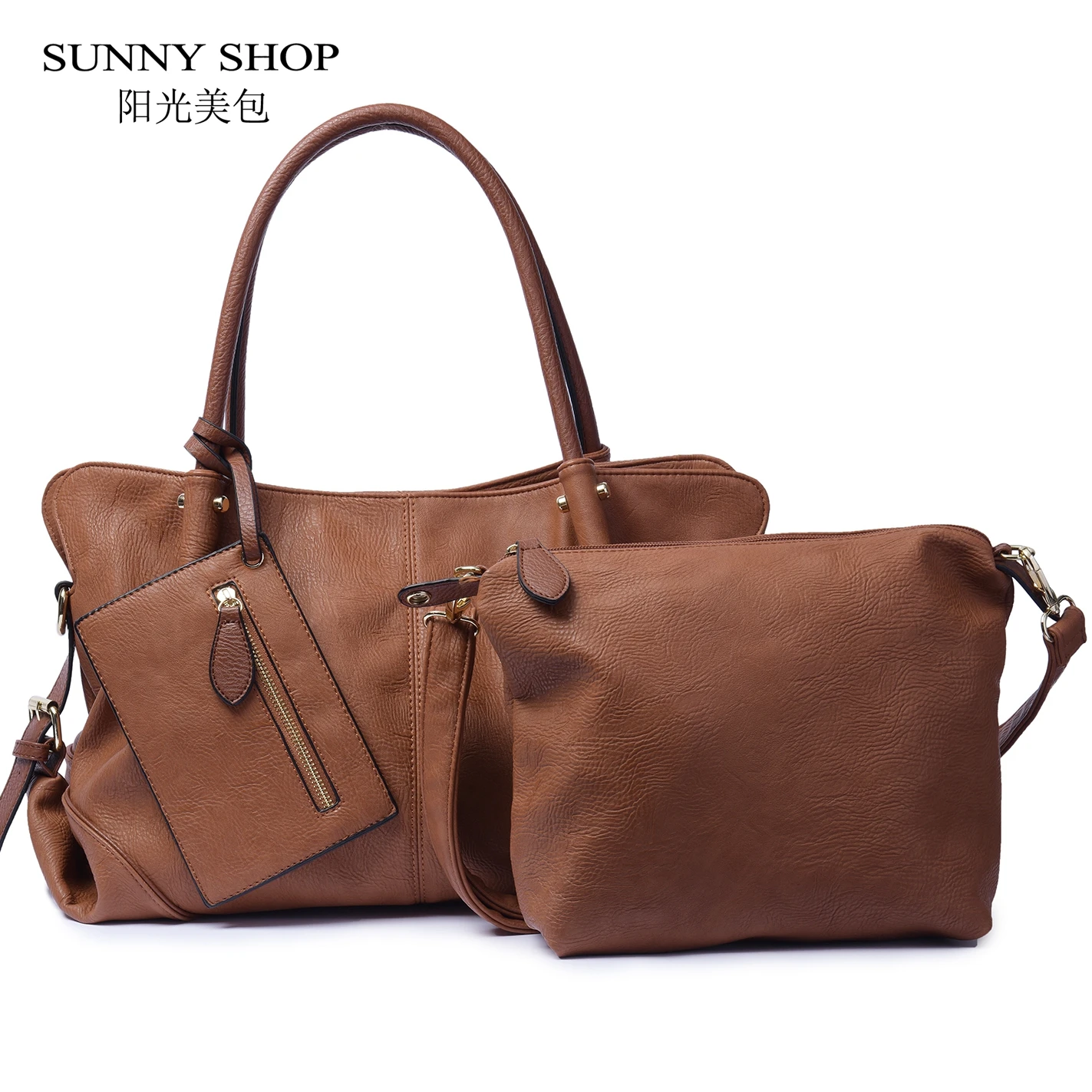 

Vintage Bag Set For Women 2018 Large Capacity Luxury Designer Leather Purses And Handbag American Ladies Hand Bags 11 Colors