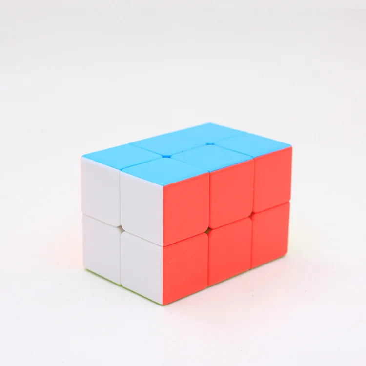 Волшебный кубик 2x2x3, кубик-головоломка, скоростной кубик, красочная обучающая и образовательная головоломка, Cubo Magico, забавный подарок для детей - Цвет: 2x2x3