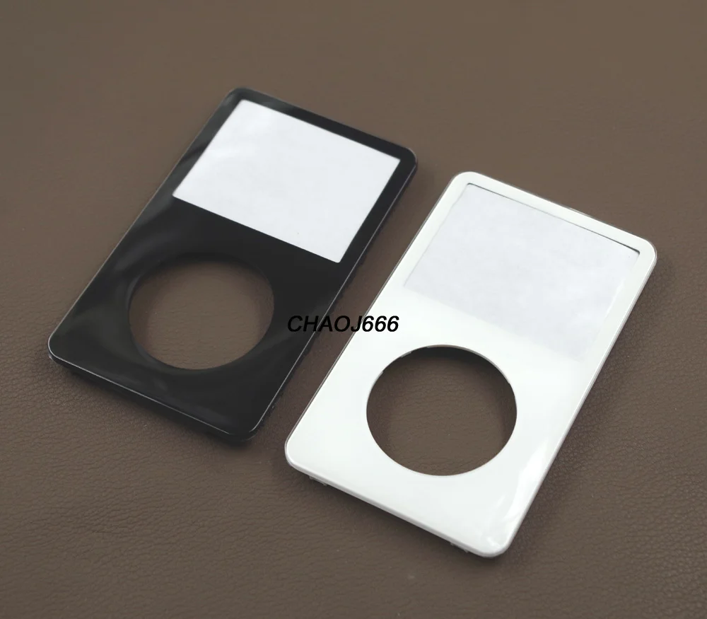 

1pc Black White Plastic Front Faceplate Housing Case Cover with Lens Window for iPod 5th Video 30GB 60GB 80GB