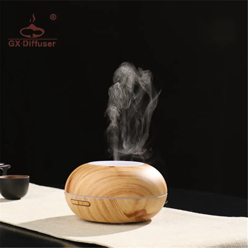 GX.Diffuser 300ML Aroma Diffuser Home Use Changeable Ultrasonic Aromatherapy Essential Oil Humidifier Aroma Diffuser Livingroom