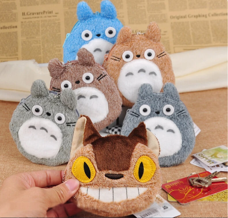 Plush Cotton 14*12 CM TOTORO Women Lady Bags Pouch Makeup ...