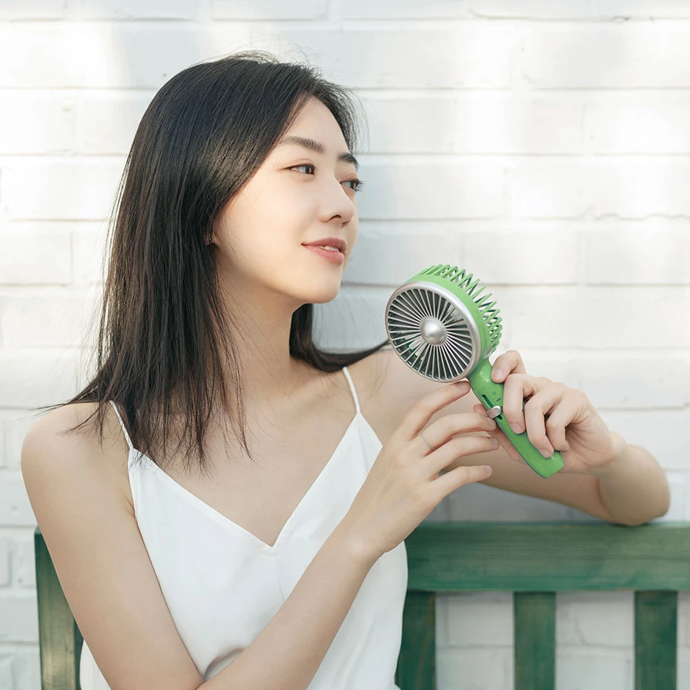 Xiaomi Mijia Guildford ручные вентиляторы на батарейках Oplaadbare ручной мини-вентилятор Elektrische Persoonlijke ручные вентиляторы