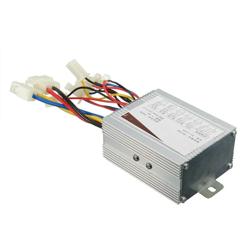 24V 350W алюминиевый мотор электического скутера щетка Скорость контроллер для автомобиля велосипед аксессуары для электрического велосипеда