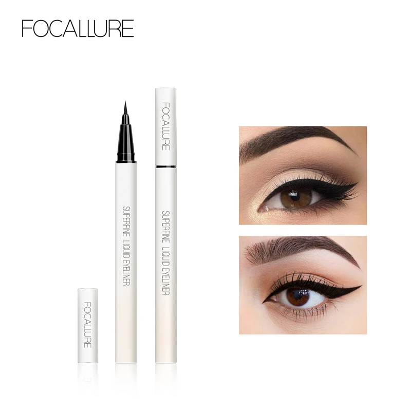 

FOCALLURE Liquid Eyeliner Long-lasting Fast Dry Liner Pen Maquillaje Profesional Black Eyeliner Pencil Waterproof