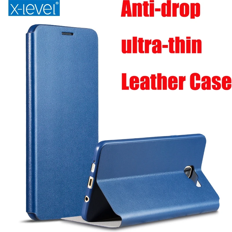 Роскошный классический кожаный чехол X Level HQ для Samsung Galaxy S20 S10 S9 S8 Plus A3 A5 A7 J3 J5 J7 Prime