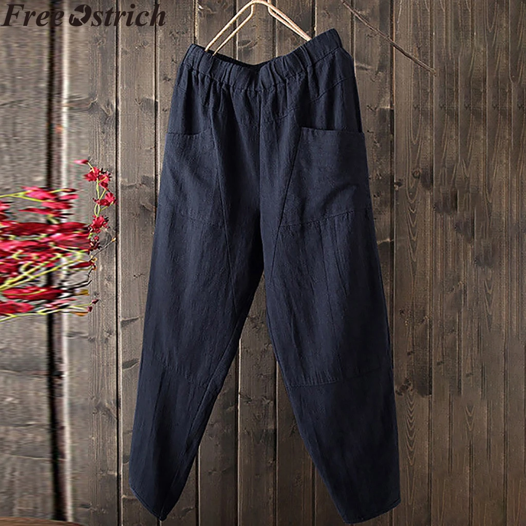 linen jogging pants