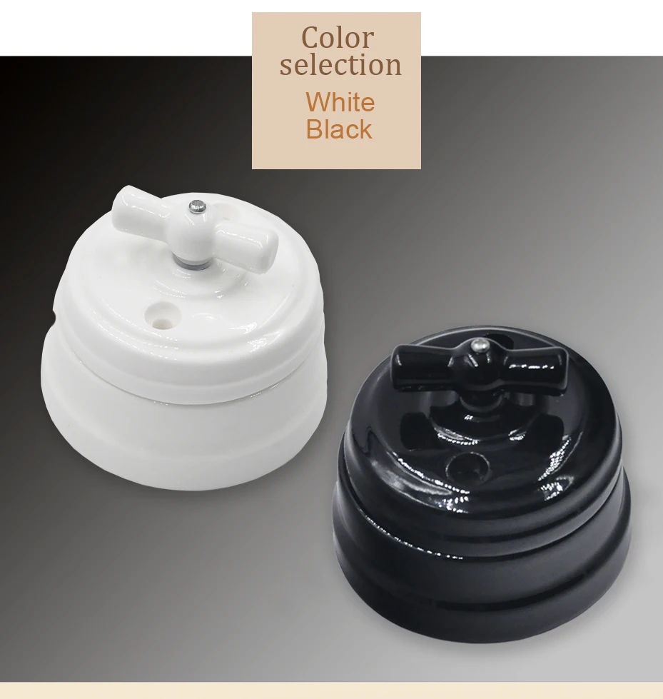 conjunto de melhoria da casa europeia interruptor de botão de cerâmica tomada ue interruptor de lâmpada de parede