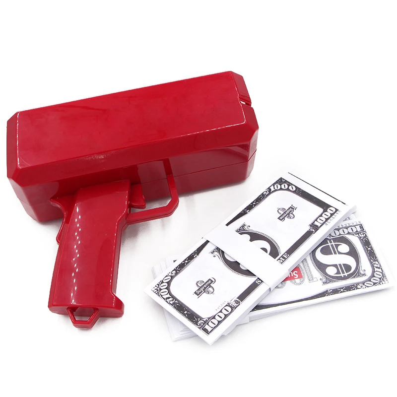 Brand New Cash gun Money Gun SS17 Make It Rain Money toy Gun Red toys in Power Tool Accessories