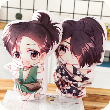

Anime Cute Pillow Double Sided Expression Plush Toy Soft Cartoon Pillow Cushion Mascot