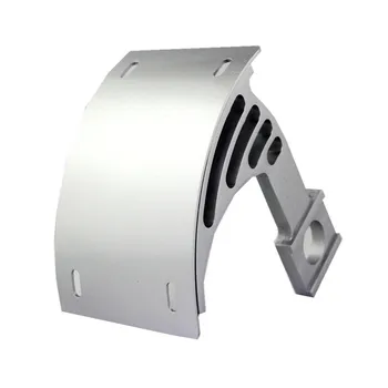 

For Yamaha YZF R1 2004-2005 Silver Curved Side Mount License Plate Bracket Tag
