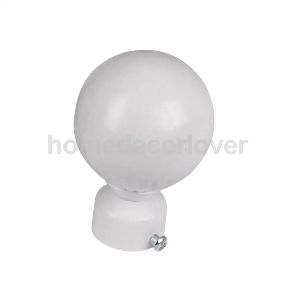 1 Piece Retro Curtain Pole Rod Finials Ends Heads 28mm