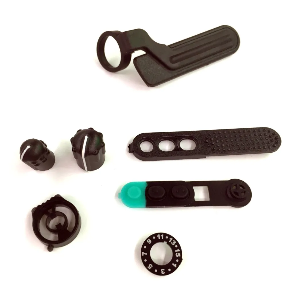 Front Cover Shell+Keypad Board+Dust Cover+Knob For Motorola For MTS 2000 Car Radio New (2)