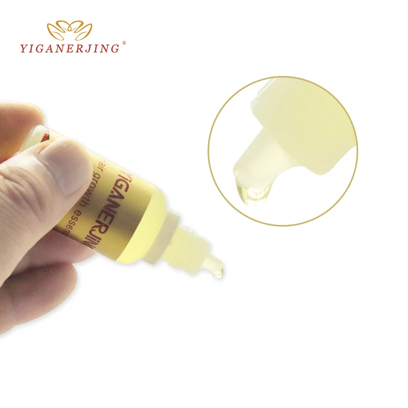 

20ml Ginger Extract Dense Hair Fast Sunburst Hair Growth Essence Restoration Hair Loss Liquid Serum Hair Care Oil