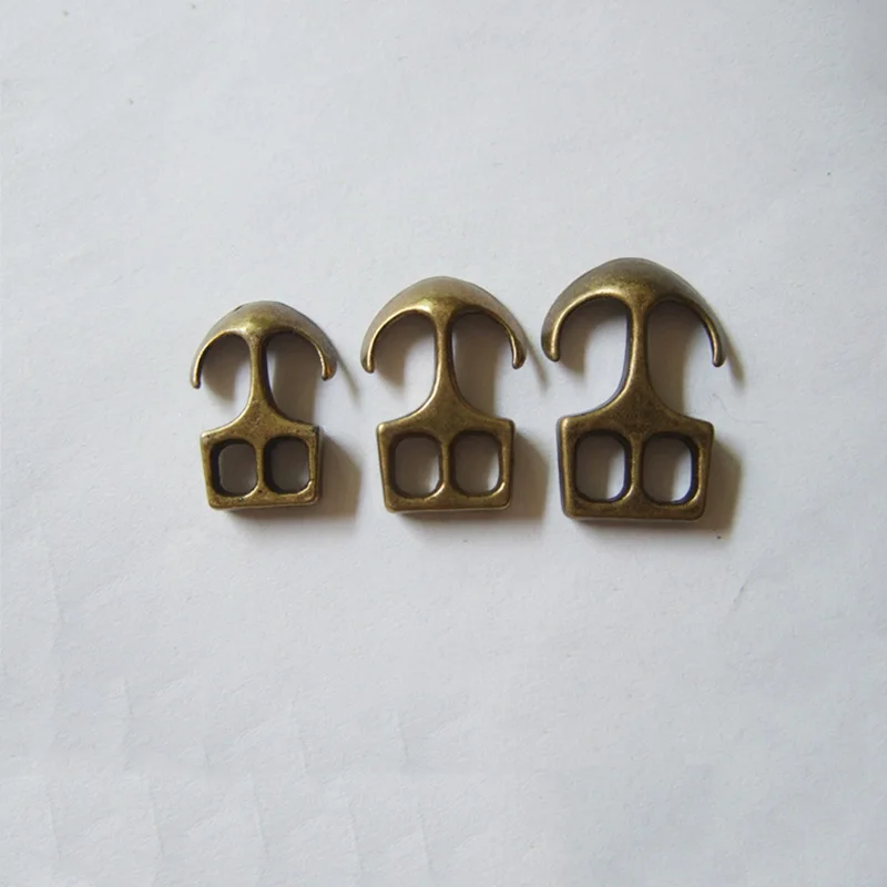 10pcs Antique Bronze Anchor Hook Clasp Bracelet Findings 3.5mm/4mm/4