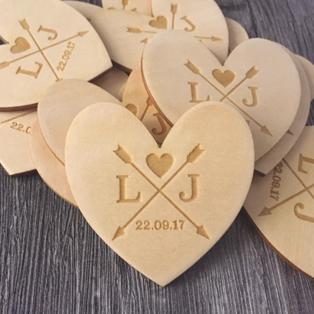 Custom Arrow Magnets With Date And Initials Wood Save The Custom Arrow Magnets With Date And Initials Wood Save The Rustic Wedding