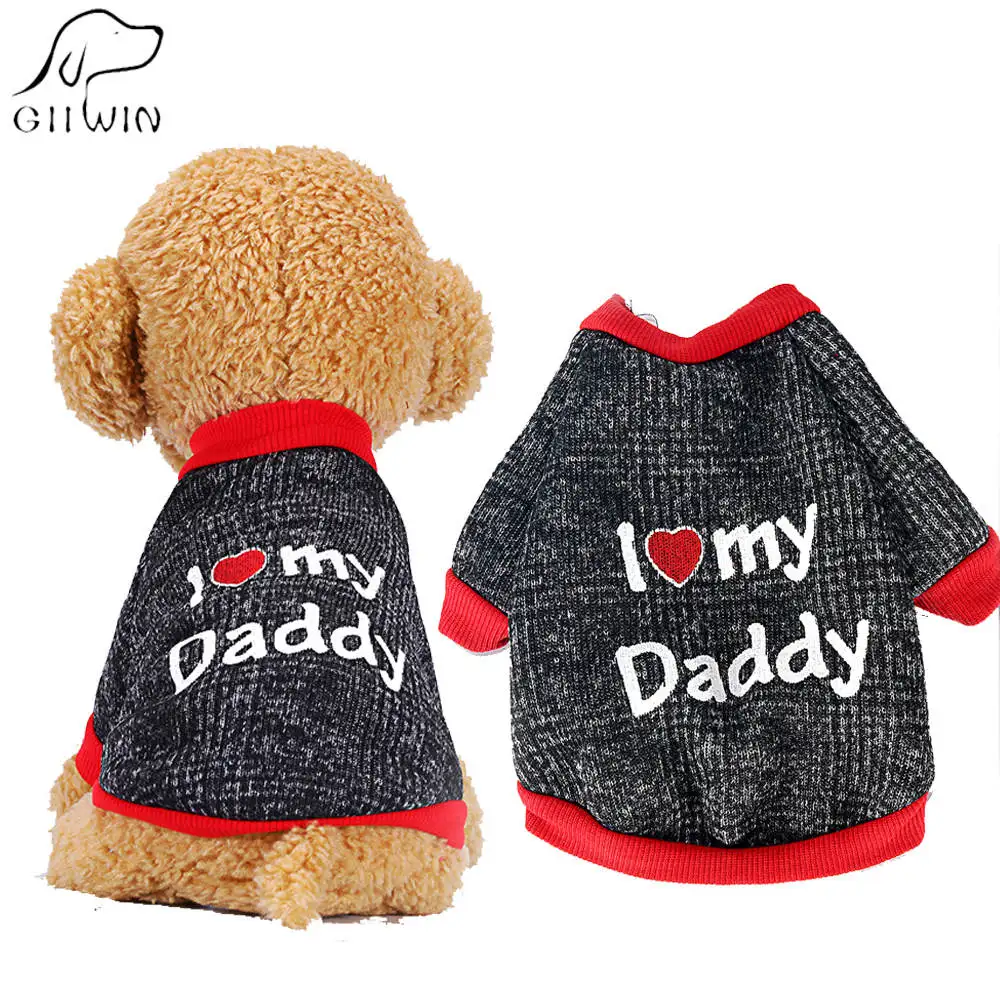 XS L Warm Dog Clothes Winter Pet Shirt Contumes Cat Jacket Dogs Coat