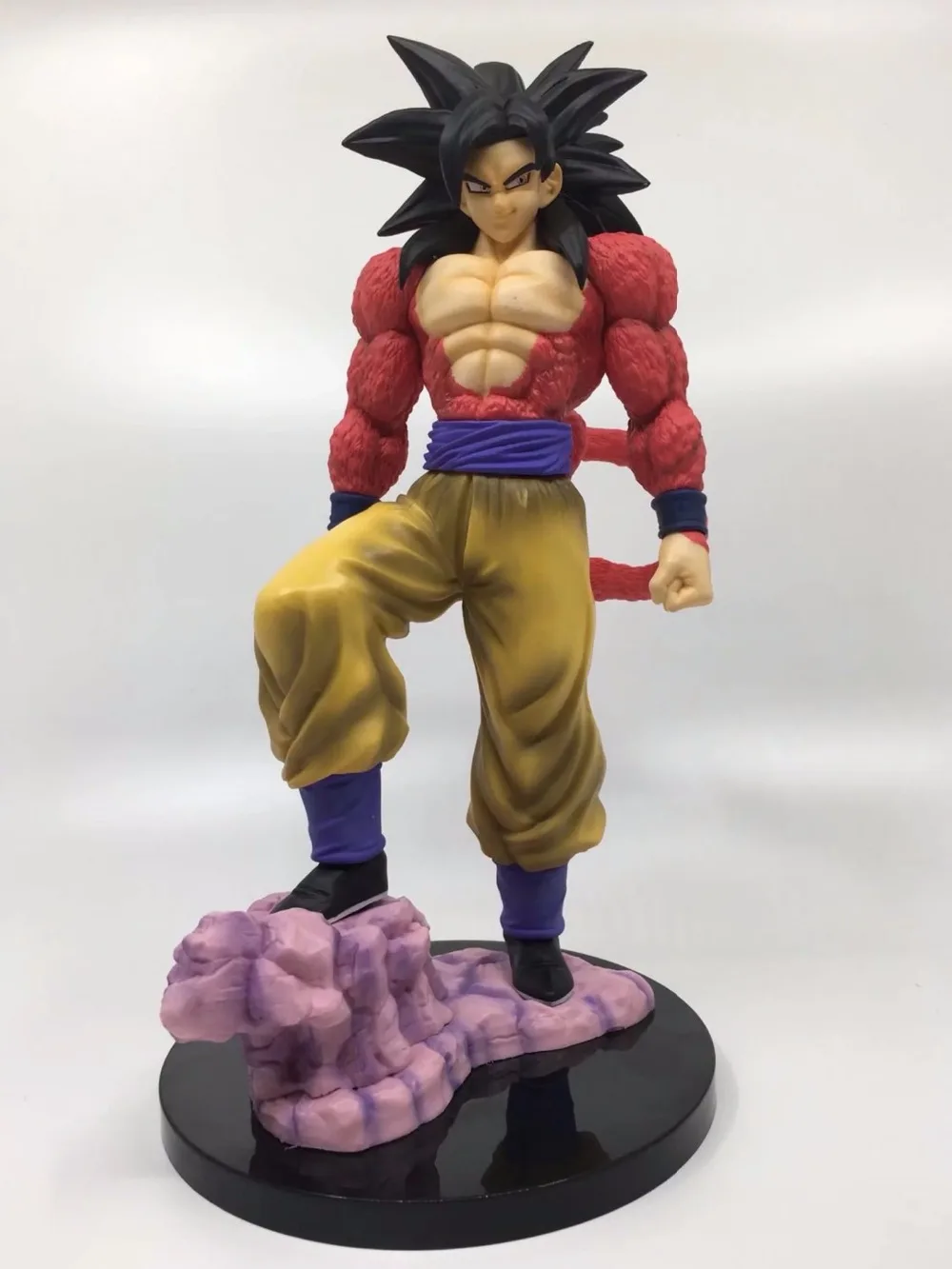 

28cm Dragon Ball Z son goku Super Saiyan 4 Anime Cartoon Action Figure PVC toys Collection figures for friends gifts