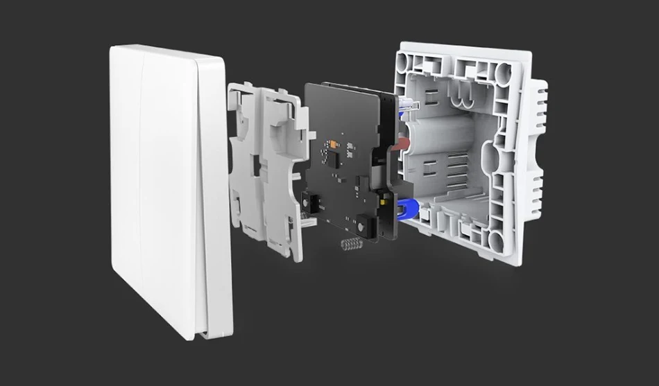 Aqara, умный переключатель, светильник, пульт дистанционного управления, ZiGBee, wifi, беспроводной ключ, настенный переключатель, умный дом, работа для mi jia mi Home APP