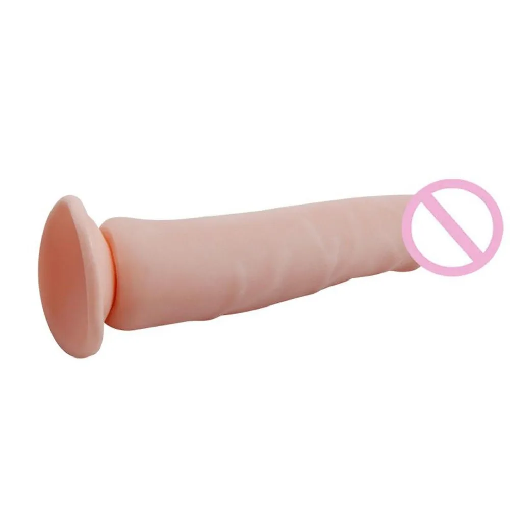 Soft Silicone Large Dildo Realistic Flexible Big Penis Dick Dildos With Suction Cup Adult Sex Products Shop Sex Toys For Woman