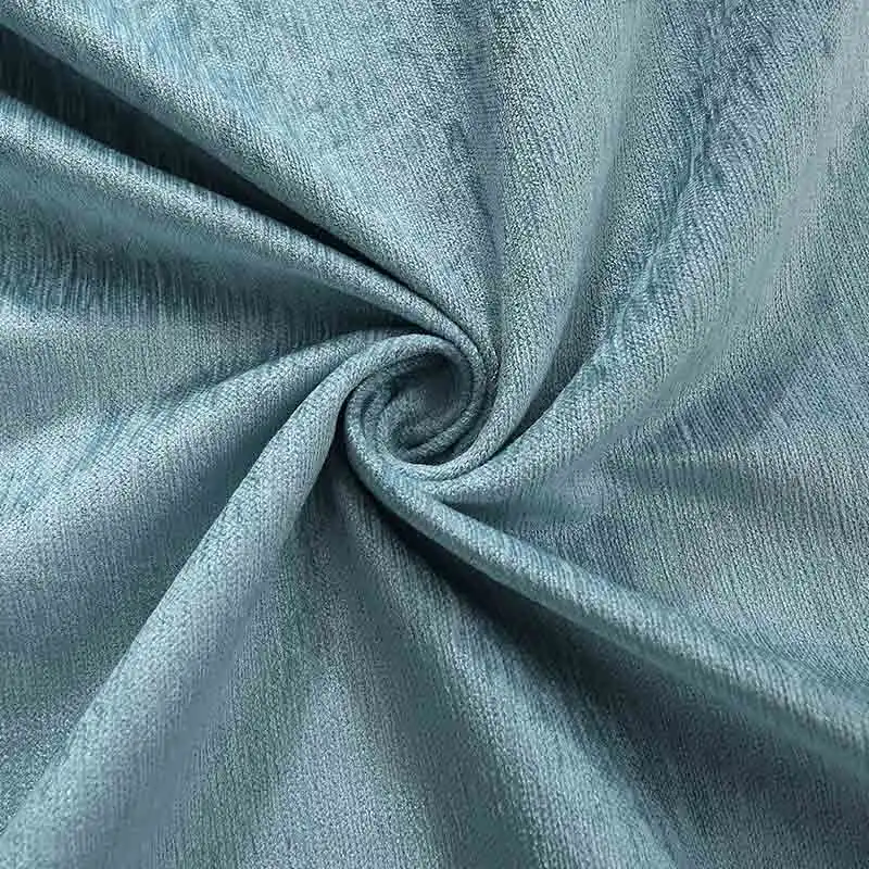 Blue Тоpfinel хорошо Элегантная Простая синельная штора для гостиной спальни современная шторы занавески для окон Роскошные термоизоляционные затемненные шторы высококачественные - Цвет: Blue