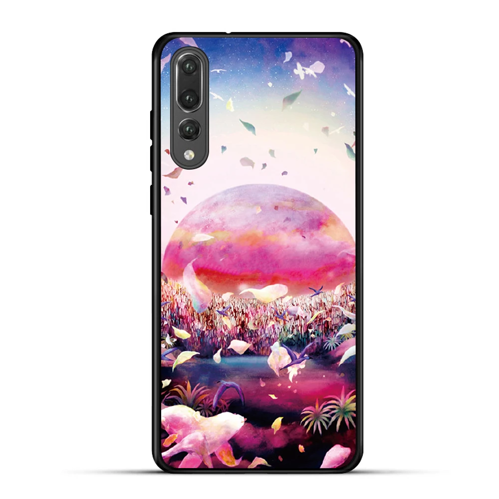 Чехол для телефона из ТПУ huawei p20 pro чехол задняя крышка P Smart 2019 mate 10 Lite 20