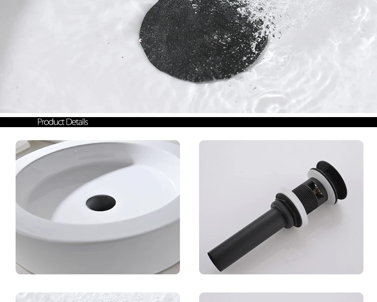 Черный отскок ванная комната раковина сливной фильтр античный кухонный сливной фильтр черный таз сливной фильтр