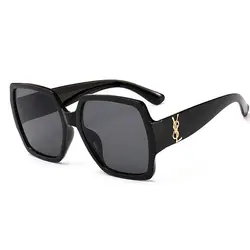 MAOLEN 2019 Винтаж Дамы Квадратные Солнцезащитные очки для женщин Роскошные брендовая Дизайнерская обувь классический зеркало Защита от