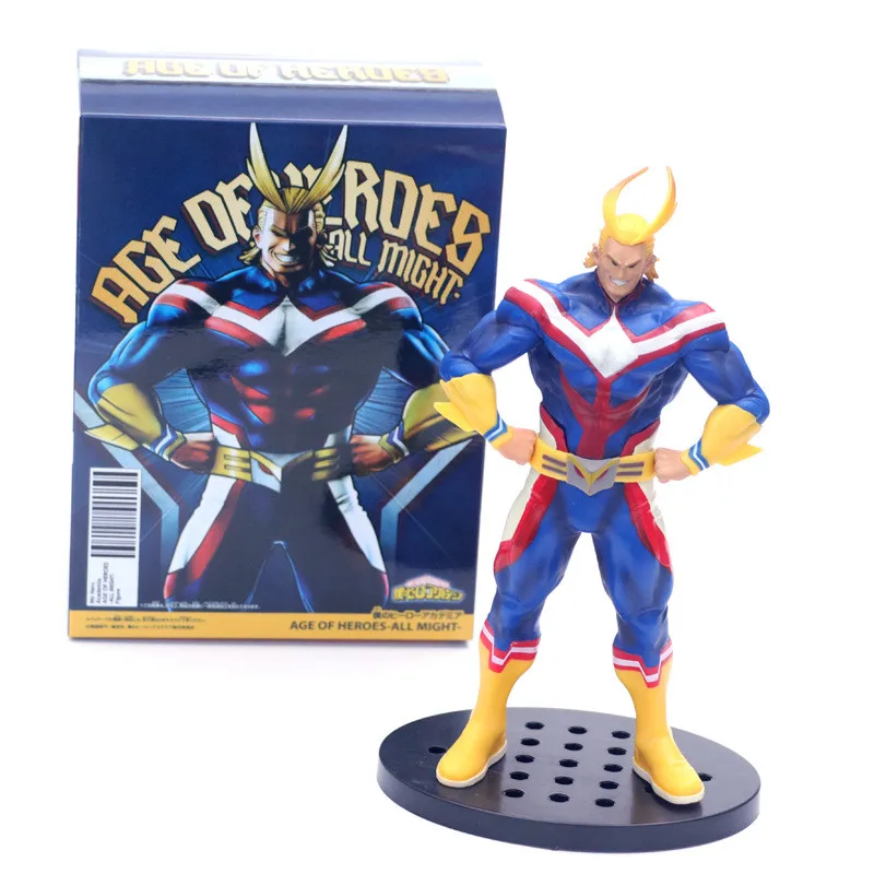 

2019 My Hero Academia All Might Standing Powerful Form Ver. PVC Action Figure Izuku Midoriya Teacher Deku No Hero Collectible