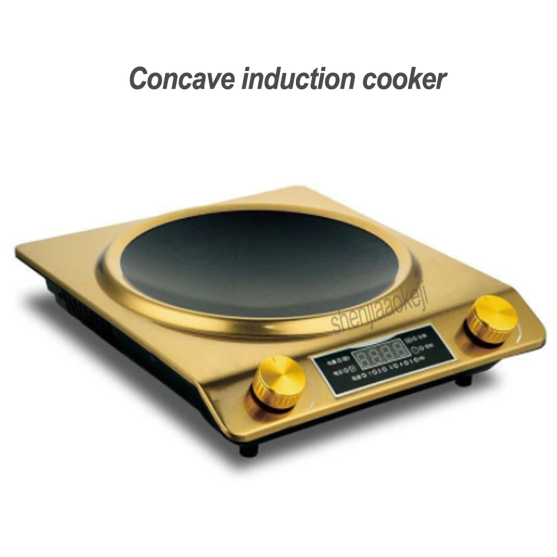 

3500W Home induction cooker Waterproof high power Concave type magnetic Hotpot cooker intelligent Electric mini hot pot stove