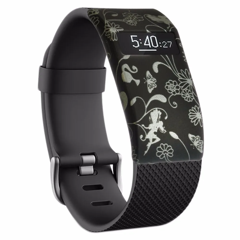  ВАН + Группа для Fitbit Заряд/Fitbit Заряд HR Тонкий Дизайнер Рукава Протектор аксессуары 