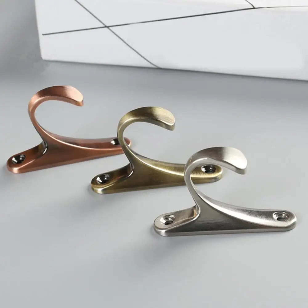 Modern minimalist curtain wall hook exquisite metal small hook Creative ...