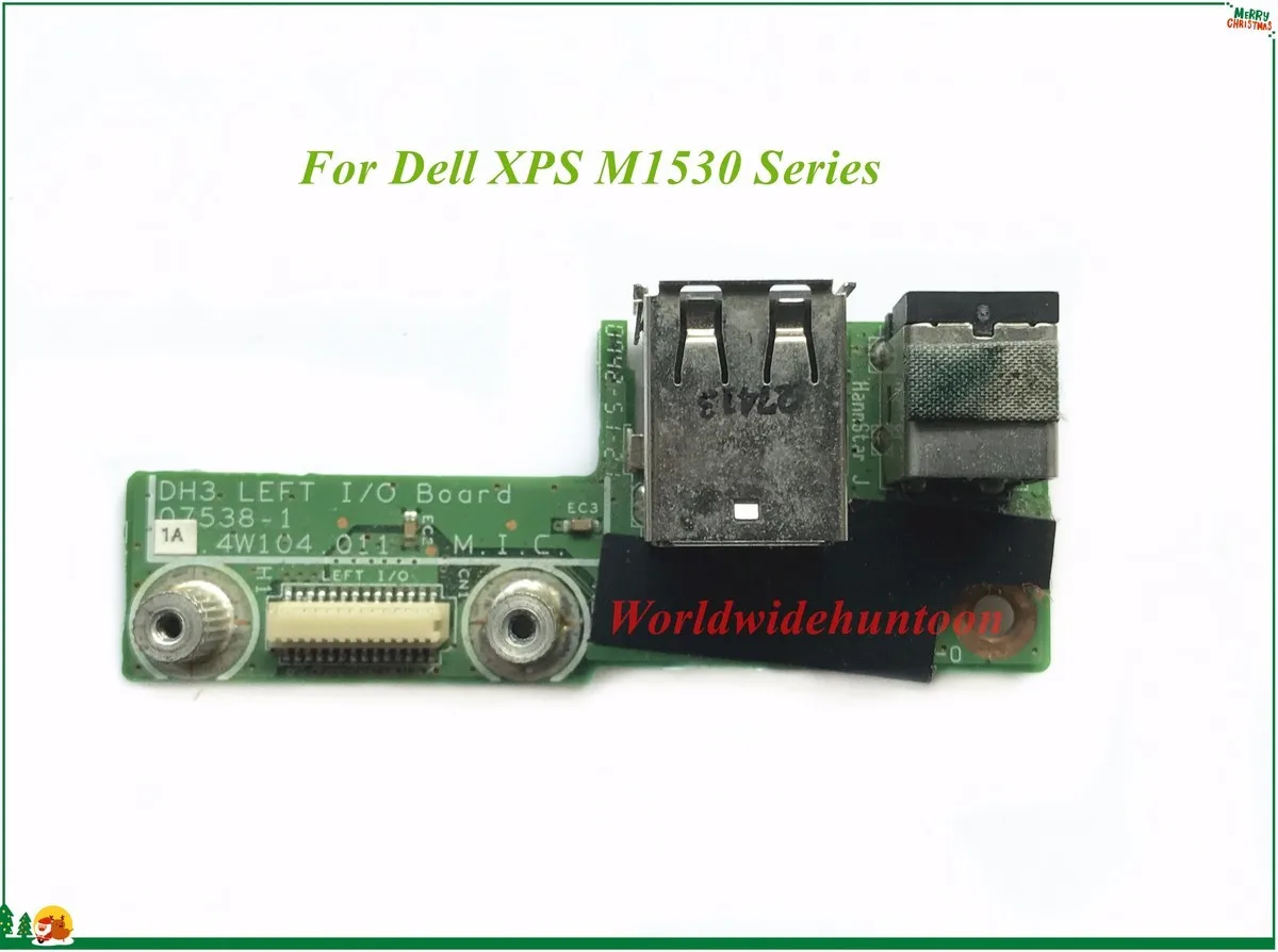 

DC-IN USB Port Board 48.4W104.011 For Dell XPS M1530 Series 07538-1 100% Working