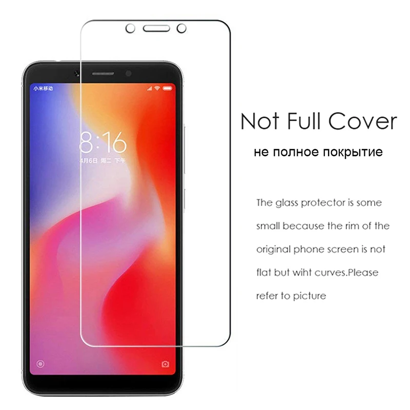 Закаленное стекло для Xiaomi redmi note 6 pro 9H с полным покрытием пленка Mi A2 Lite X 6a