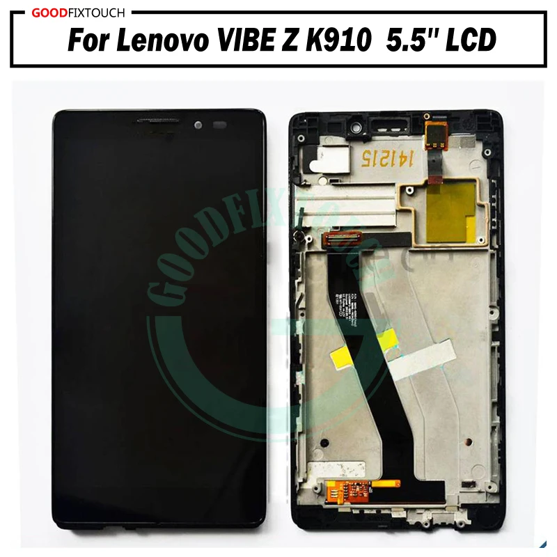 For Lenovo VIBE Z K910  5.5'' LCD Display with frame 01