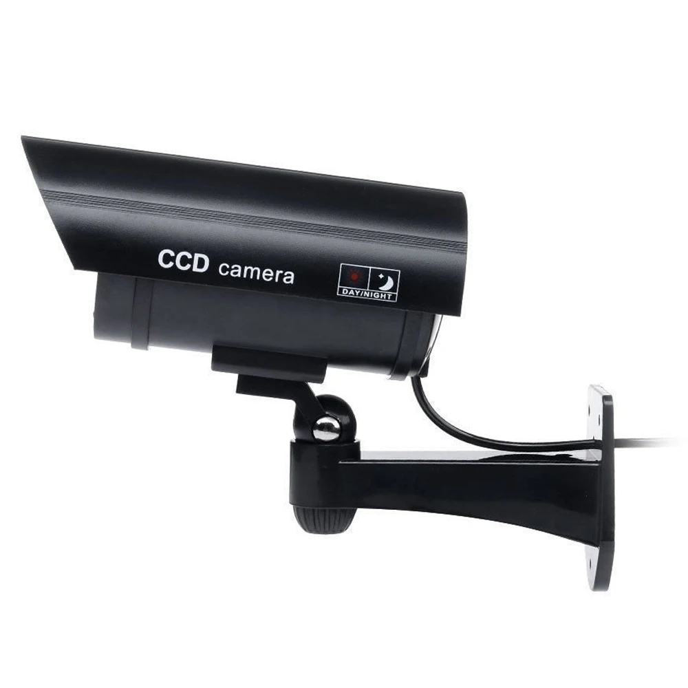 5 Packs 4 Pcs Outdoor Fake / Dummy Security Camera with 30 Illuminating