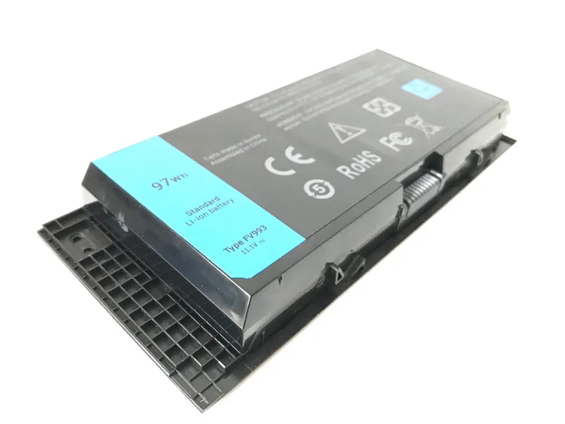 Аккумуляторная батарея 9 ячеек 97WH FV993 для ноутбука DELL Precision M4600 M4700 M4800 M6600 M6700 M6800 FJJ4W